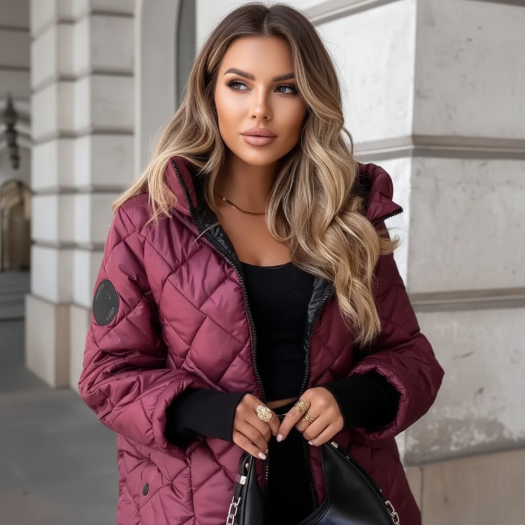 Velmara | Women's Quilted Hooded Puffer Jacket