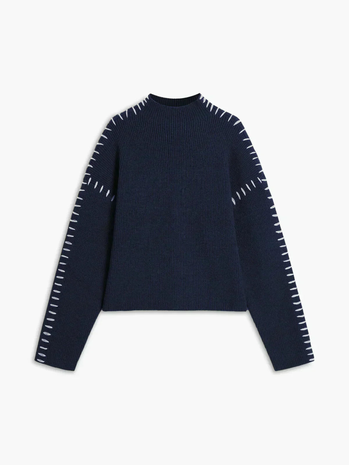 Verity | Women's Oversized Mock Neck Sweater