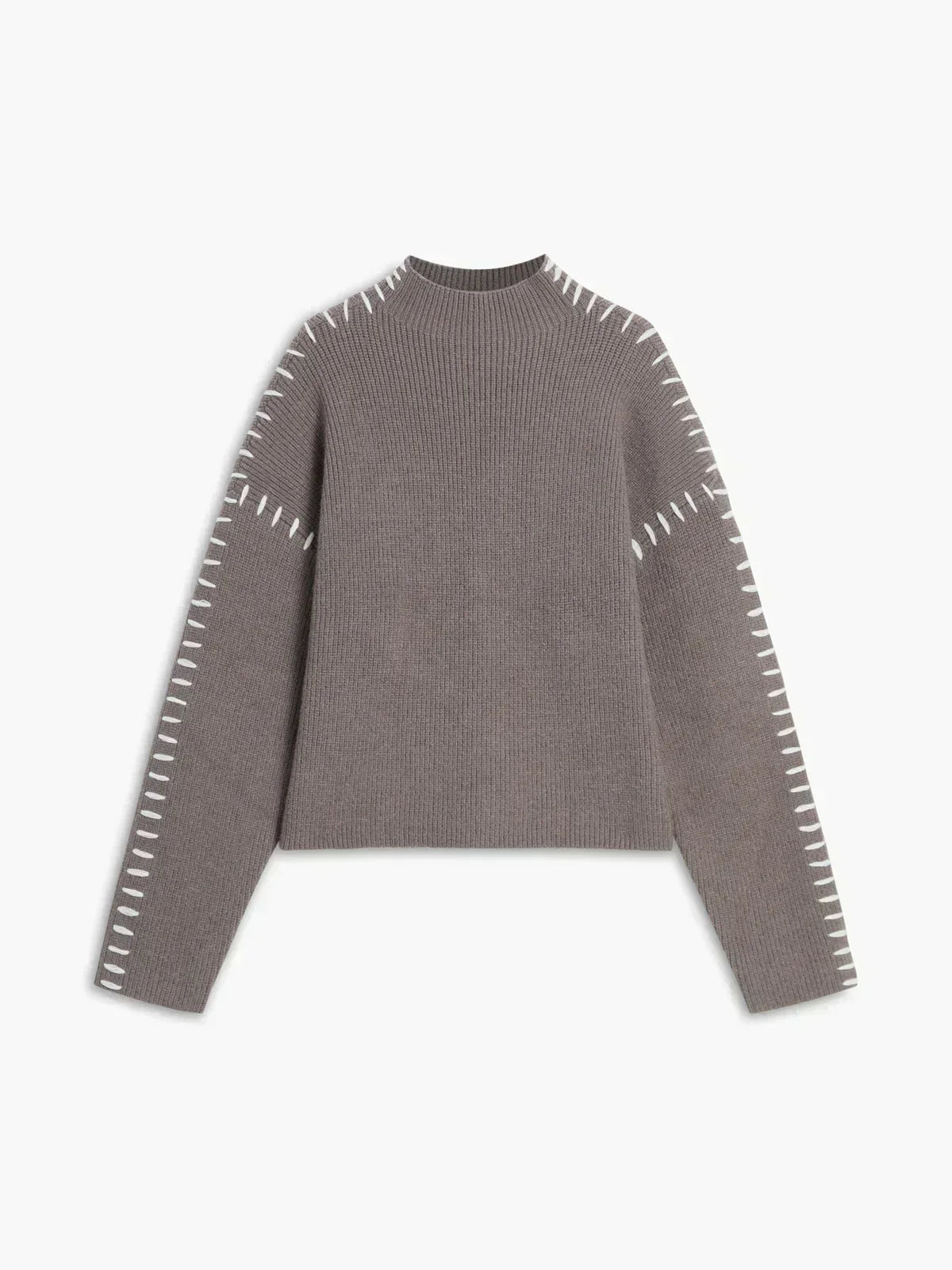 Verity | Women's Oversized Mock Neck Sweater