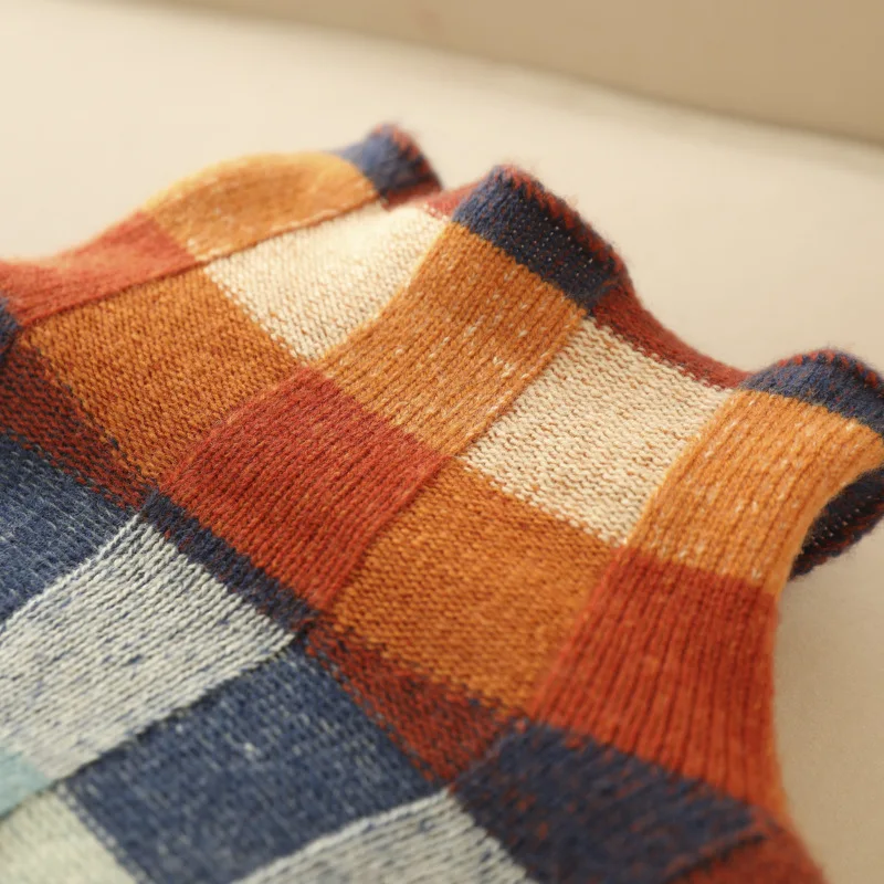 Vexna | Women's Colorblock Turtleneck Sweater