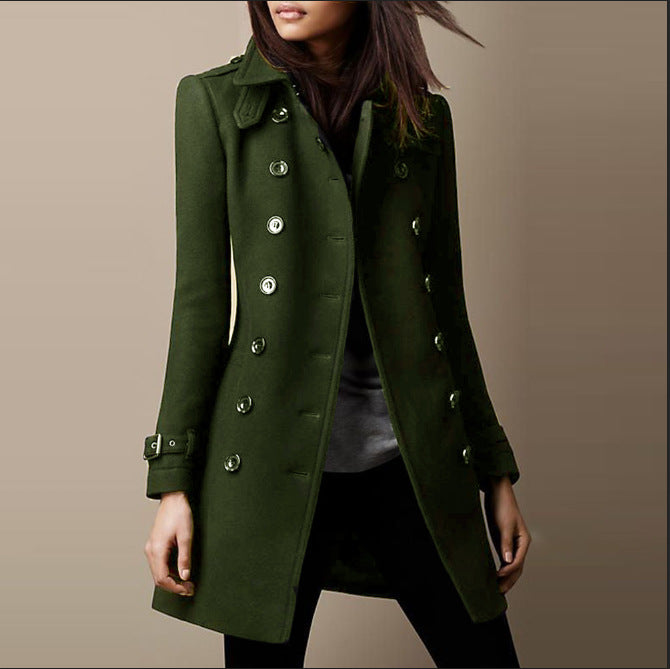 Vordaine | Women's Double-Breasted Winter Coat