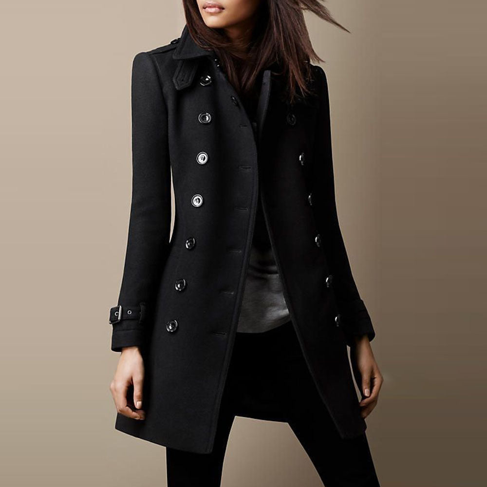 Vordaine | Women's Double-Breasted Winter Coat