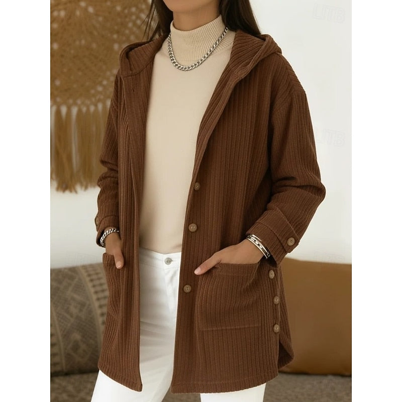 Vosslyn | Women's Hooded Cardigan Coat