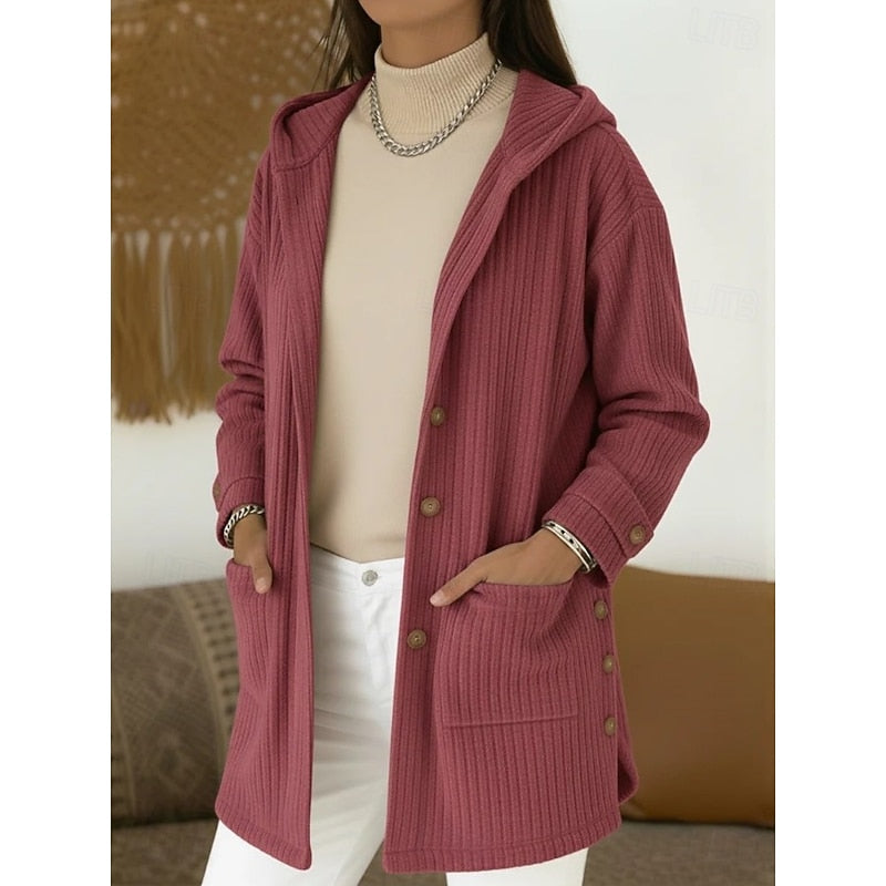 Vosslyn | Women's Hooded Cardigan Coat