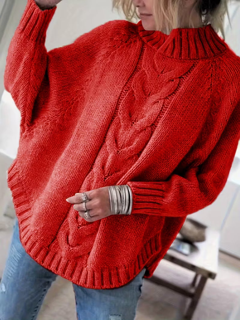 Vrenwyn | Women's Chunky Cable Knit Oversized Sweater