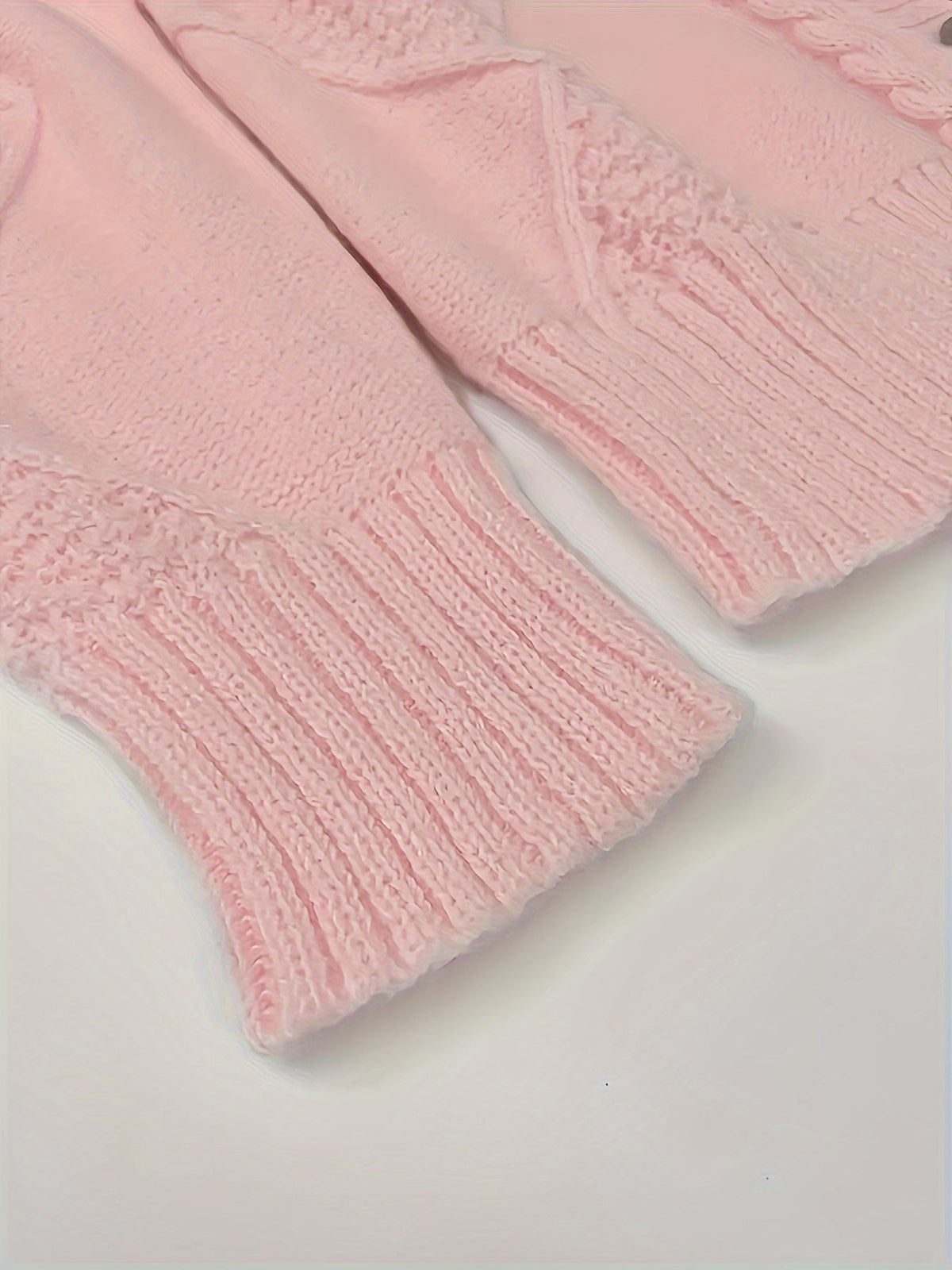 Wrenova | Women's Cable Knit Button Cardigan