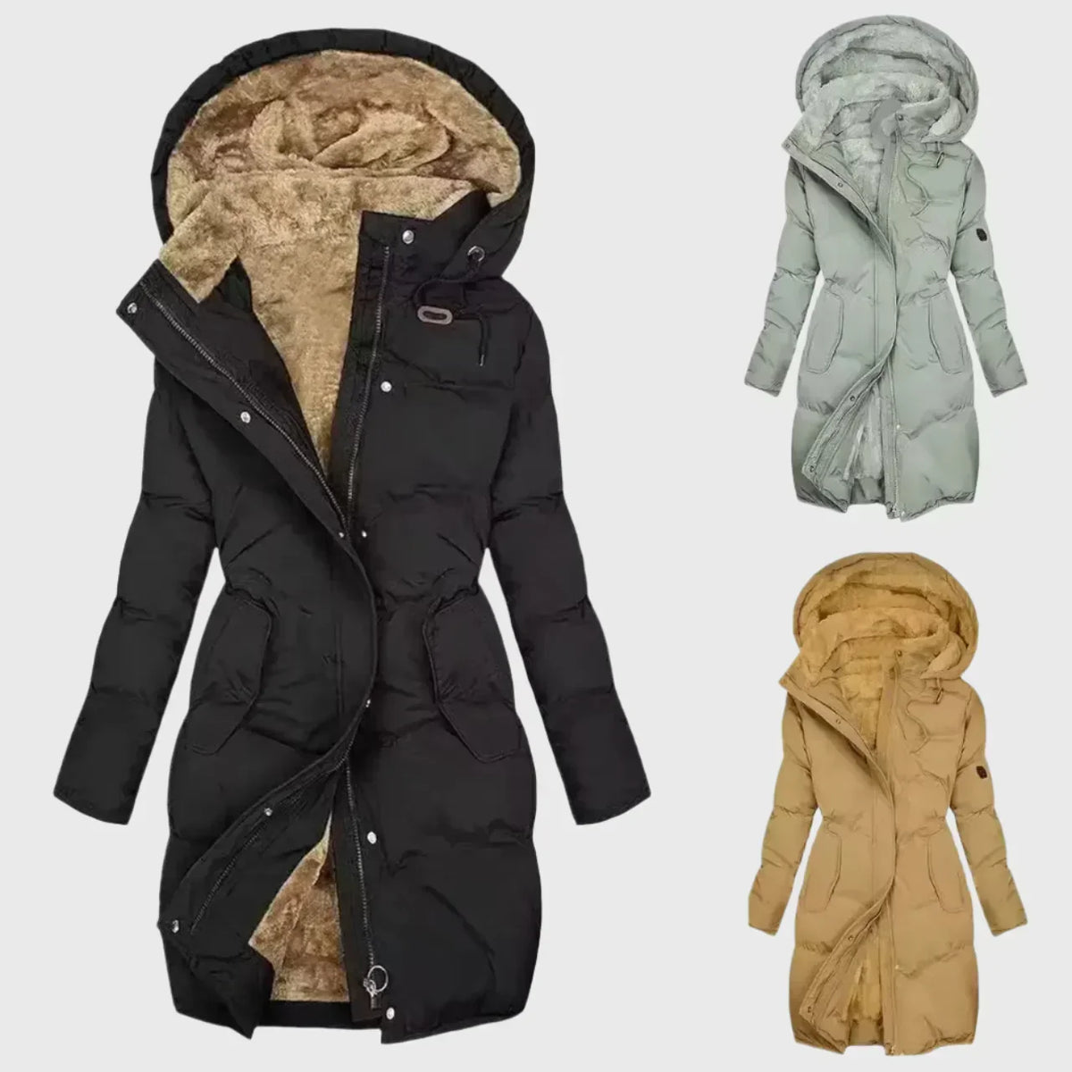 Zilvara | Women's Hooded Puffer Jacket