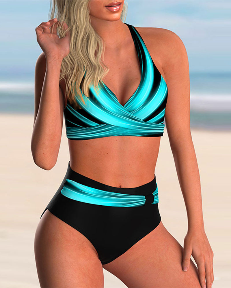 Beatrice | Women's Printed Flattering Bikini Set