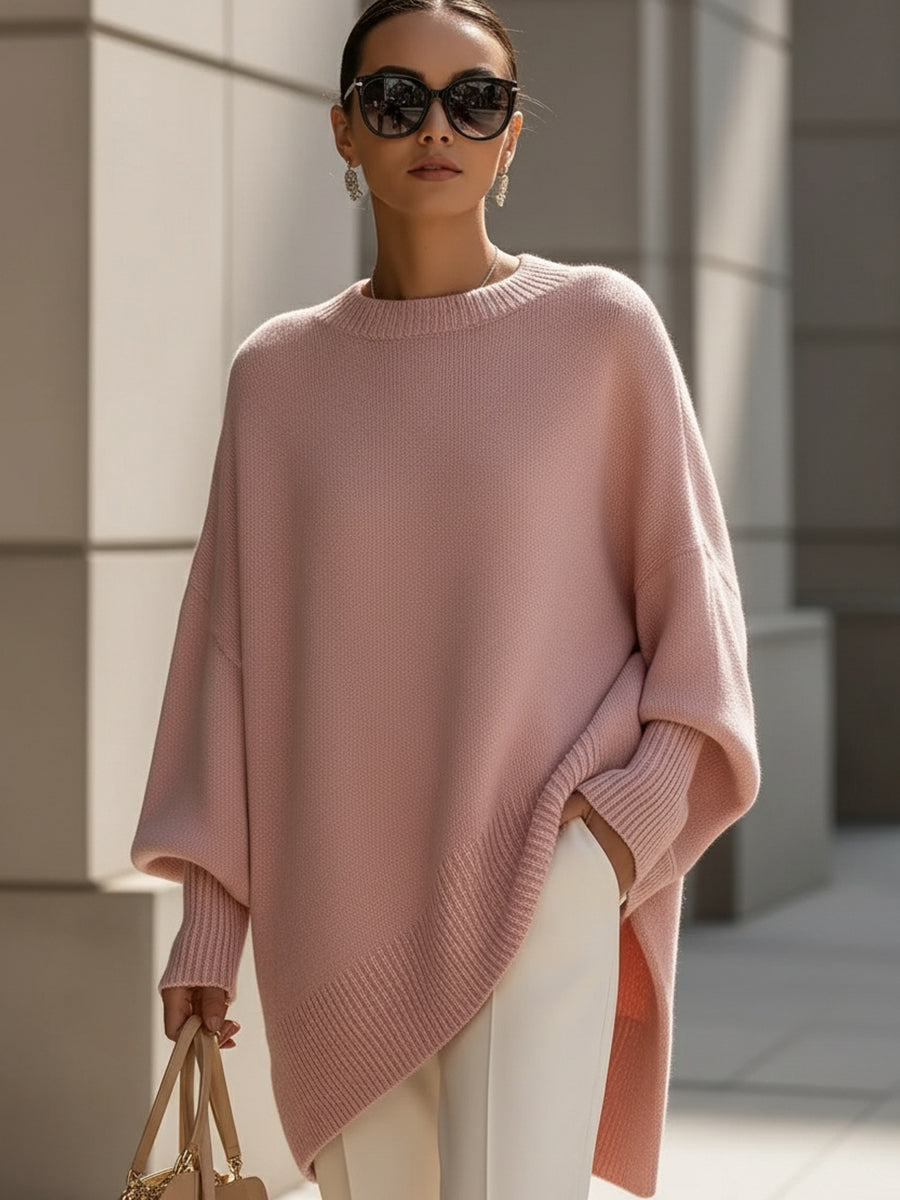 Relaxed Oversized Drop Shoulder Sweater