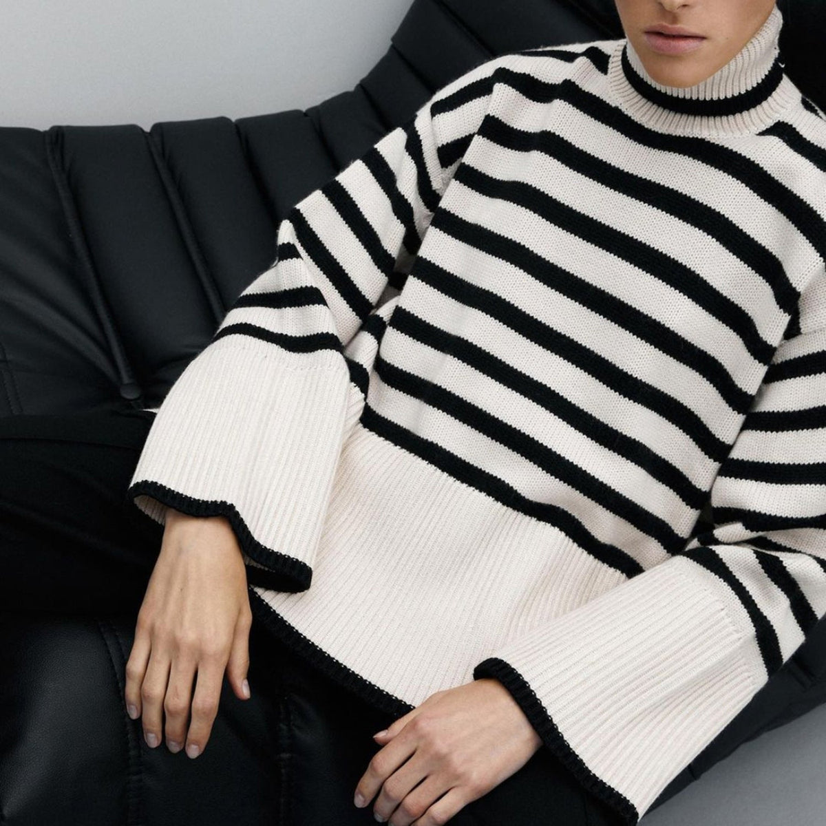 Sanielle – Effortless Striped Sweater