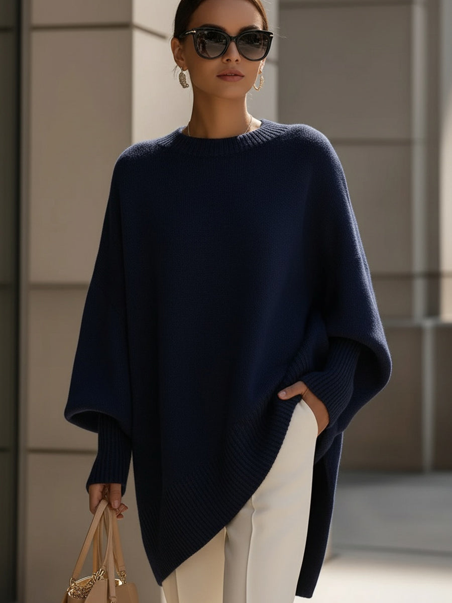 Relaxed Oversized Drop Shoulder Sweater