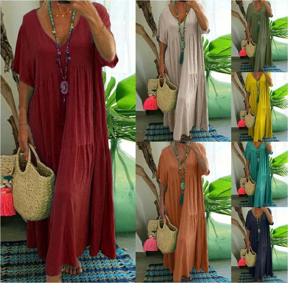 Clover | Women's Draped Elegant Dress