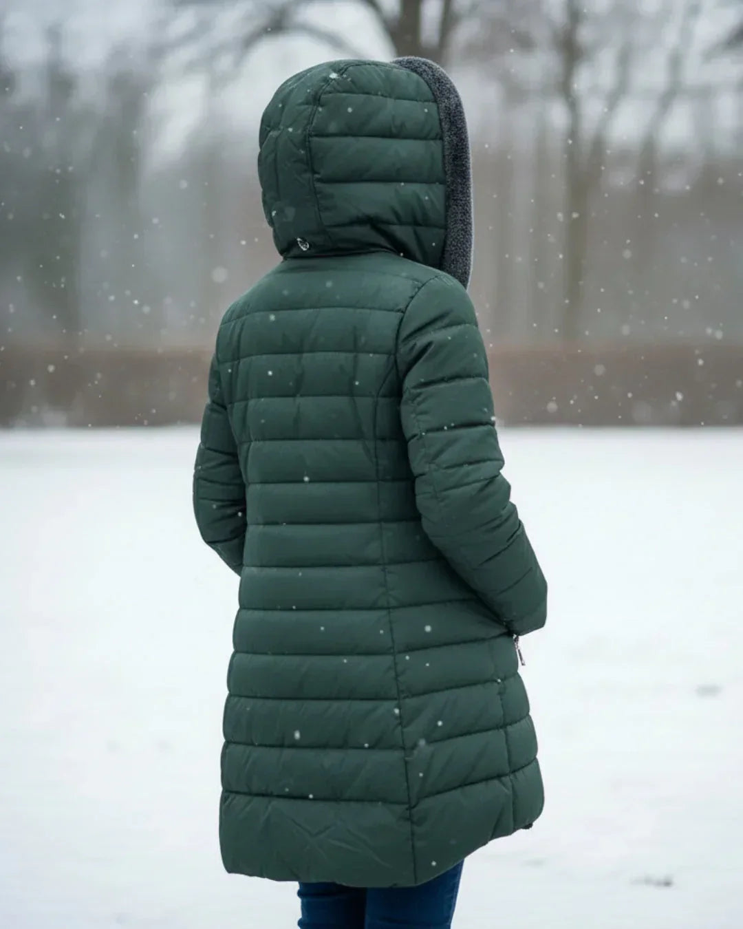 Nicole - Warm Hooded Winter Jacket