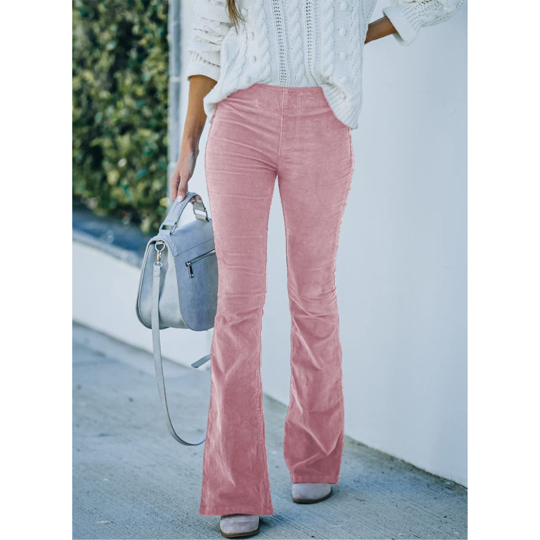 Carlia - Corduroy Flare Pants