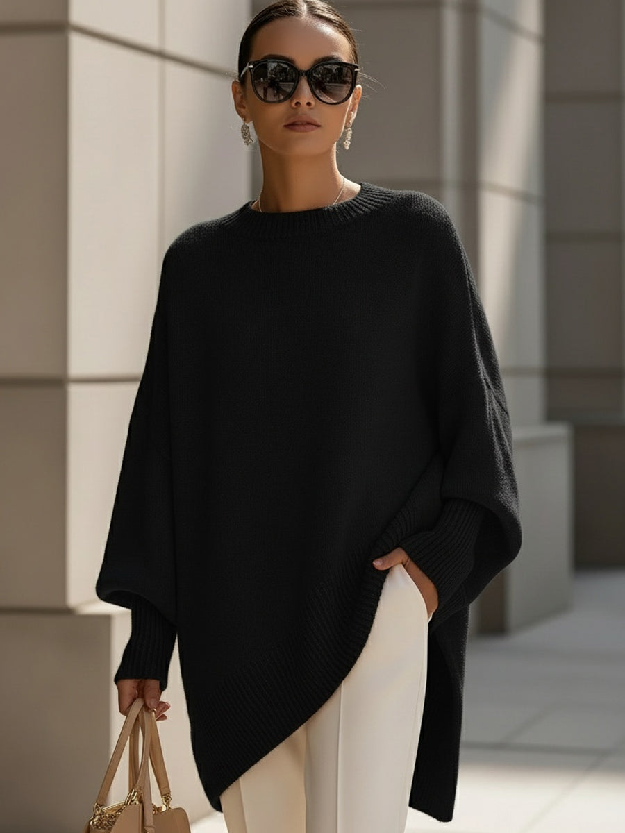 Relaxed Oversized Drop Shoulder Sweater