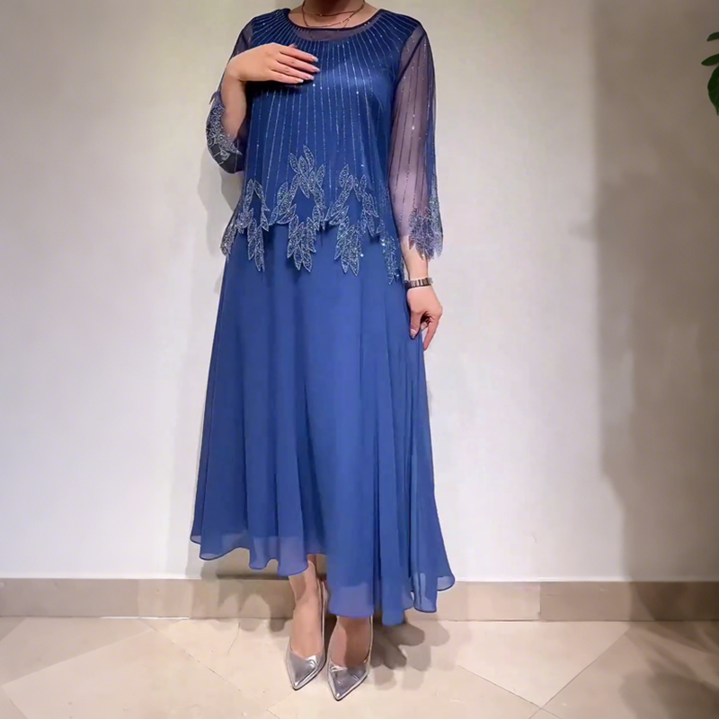 Louisa - Flowing Elegant Midi Dress