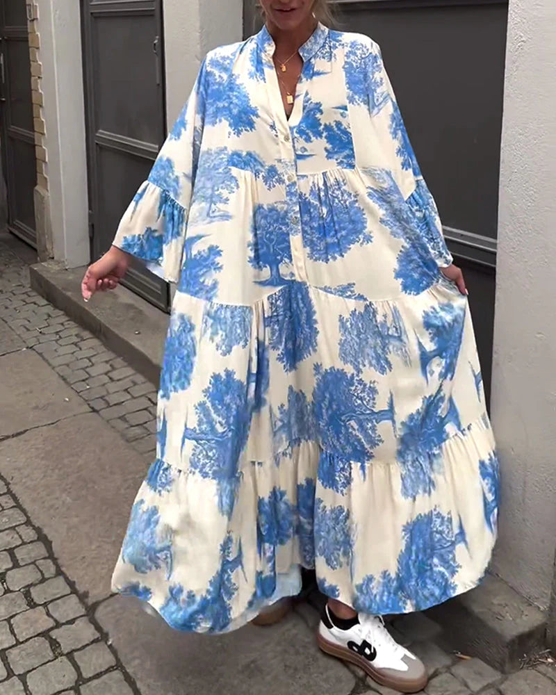 Lena - Elegant dress with a flowing cut