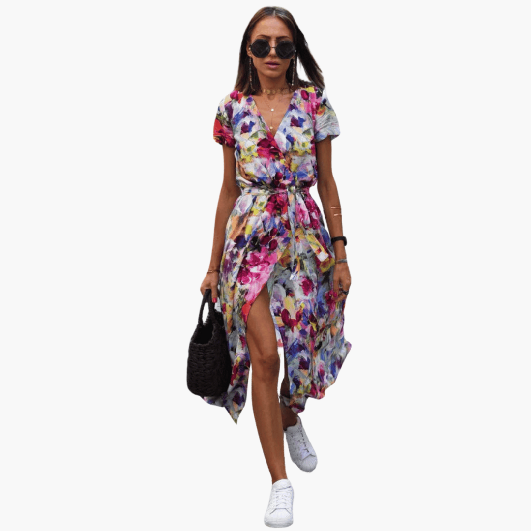 Celeste | Elegant Wrap Dress