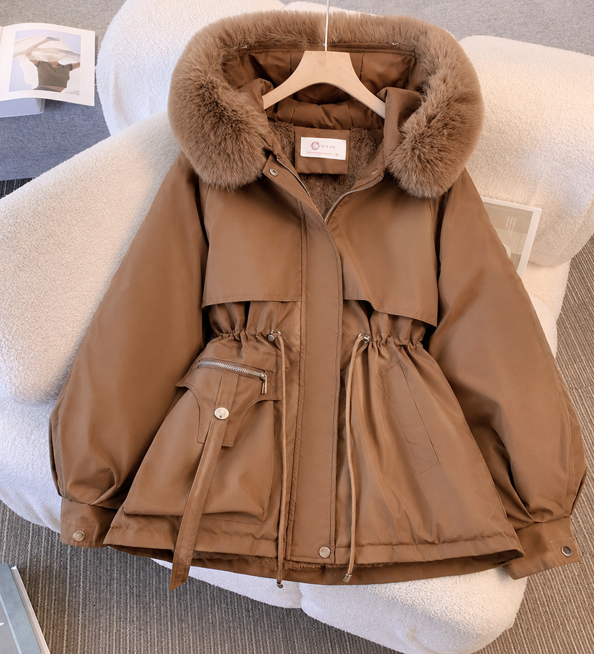 Odette | Luxe Fur-Trimmed Winter Coat