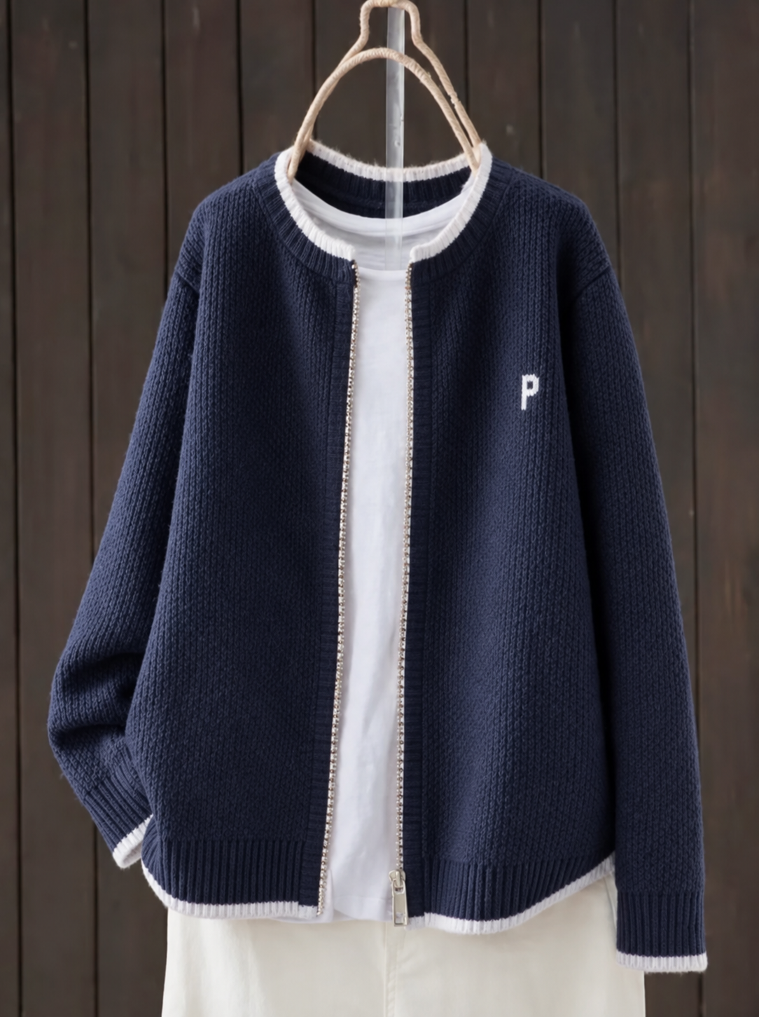 Colveth | Women's Oversized Button-Front Cardigan Sweater