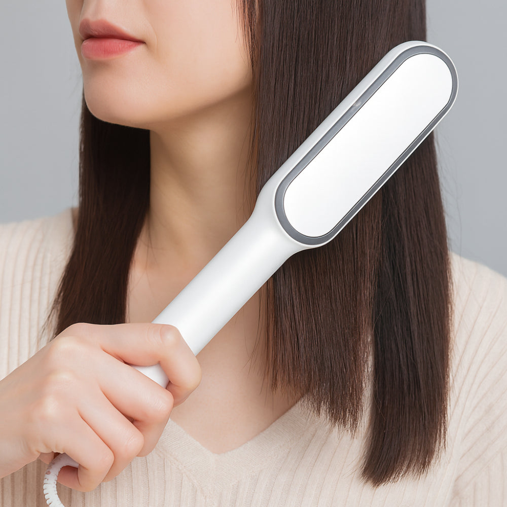 Selyn Hair Straightening Comb Heated Styling Brush Tool