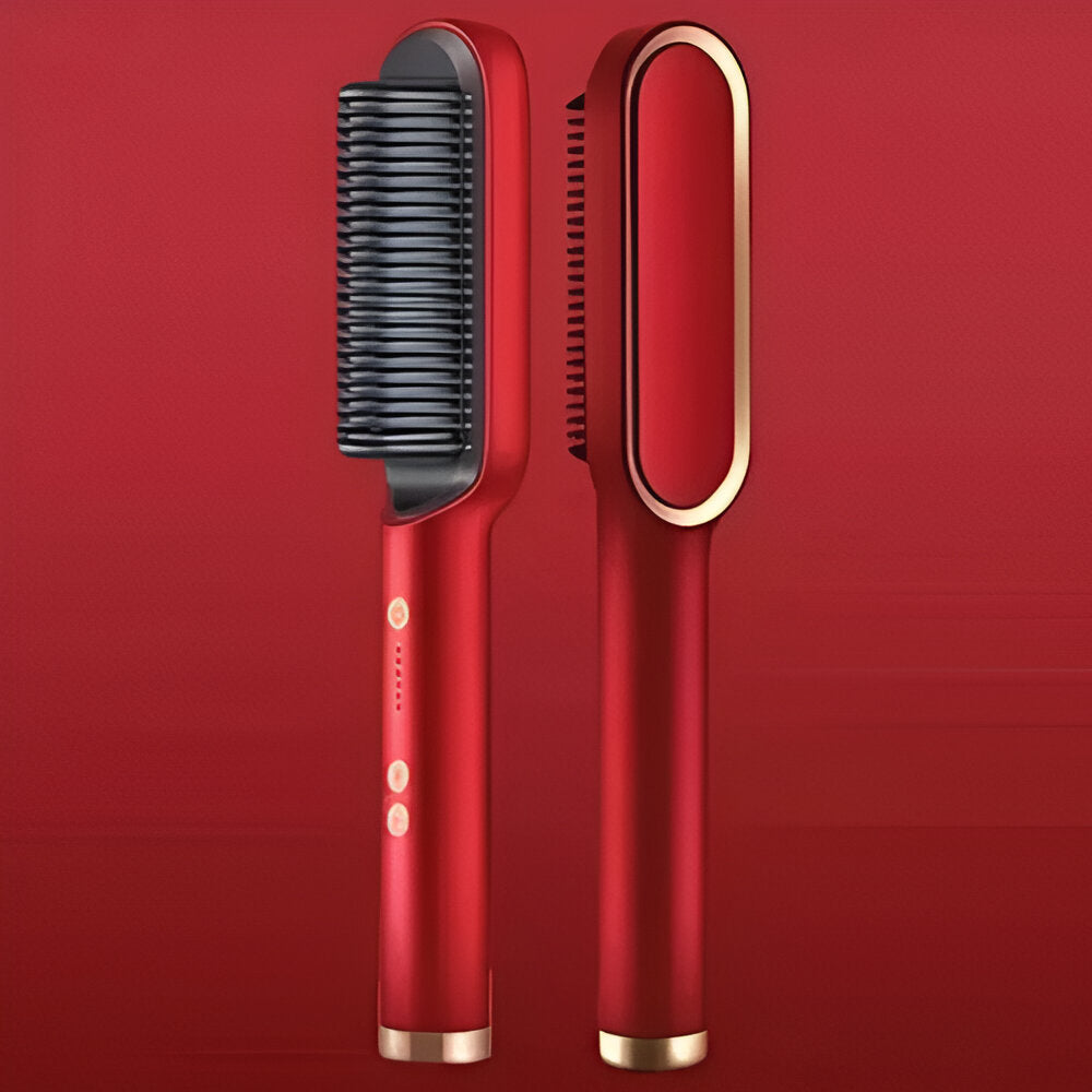 Selyn Hair Straightening Comb Heated Styling Brush Tool