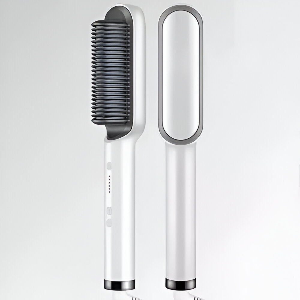 Selyn Hair Straightening Comb Heated Styling Brush Tool
