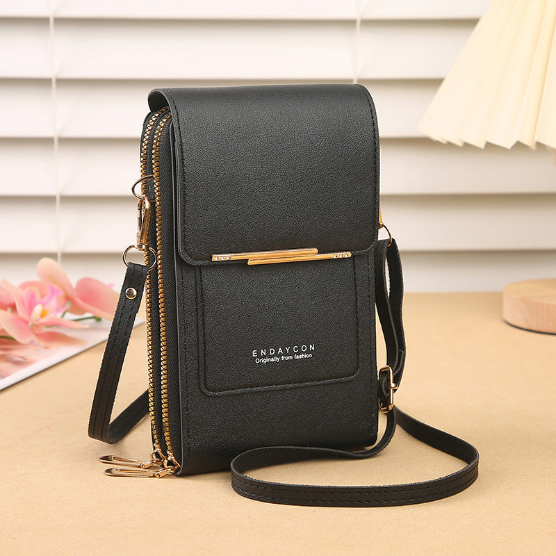 Zaley – Stylish Mobile Phone Messenger Bag with Touch Screen