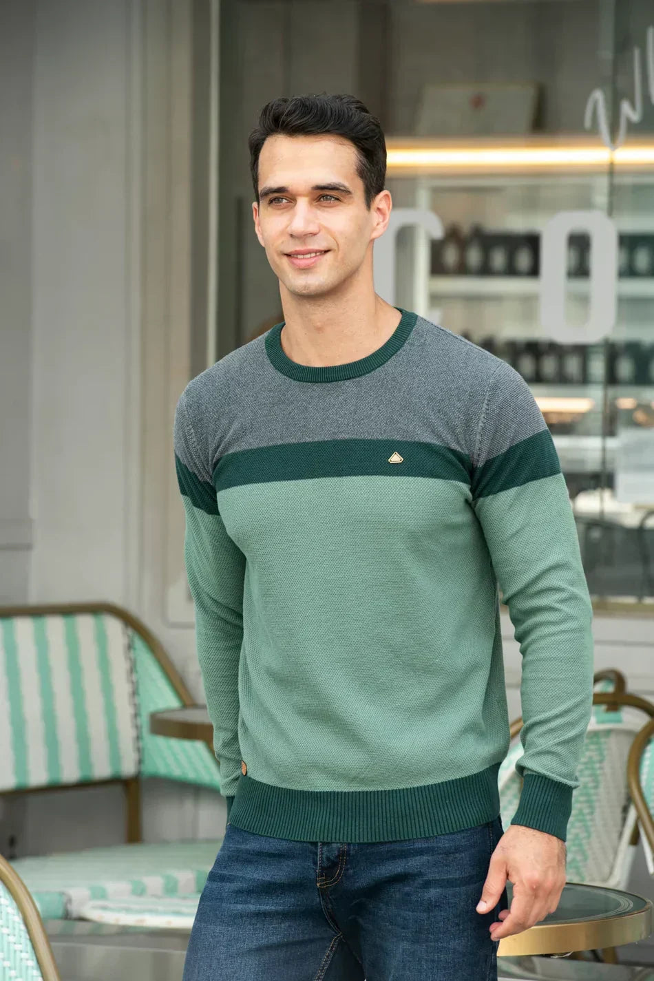 Freddie – Men’s Crew Neck Sweater