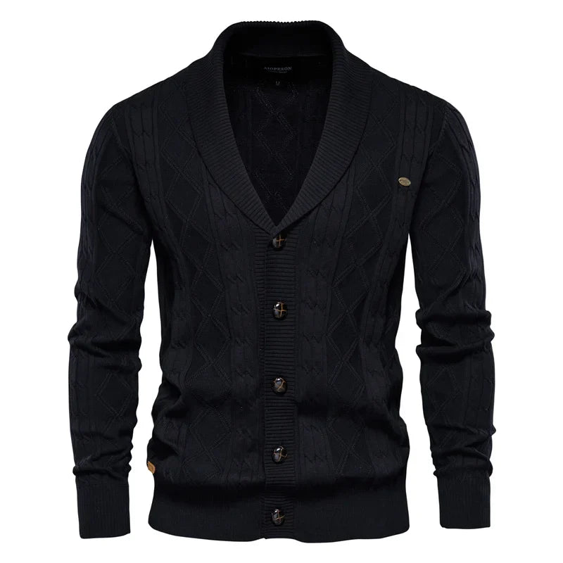 Patrick – Men’s Button-Up Cardigan
