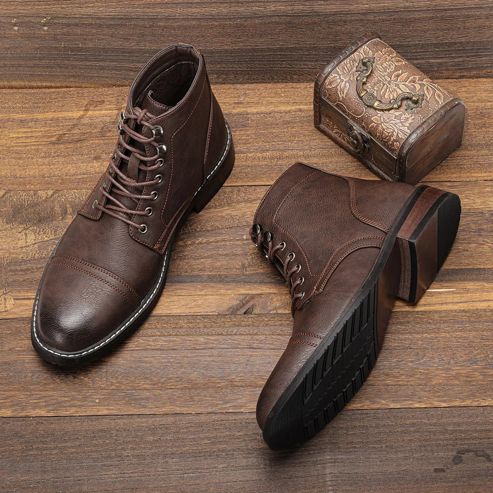 Ralph - Vintage-Derby Boots