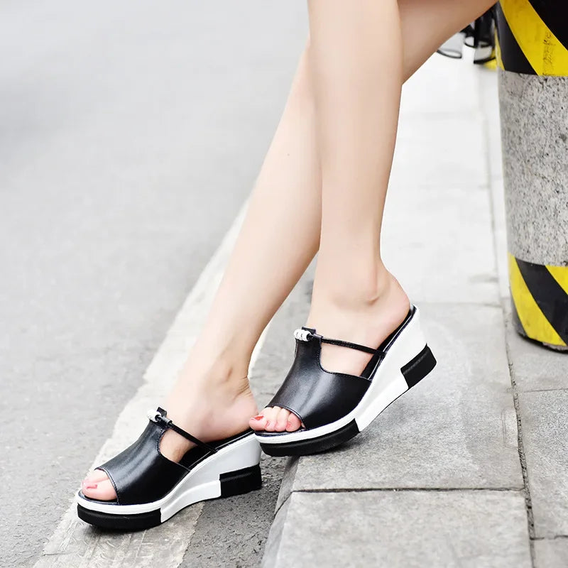 Belle | Women's Orthopedic Cushioned Wedge Sandals