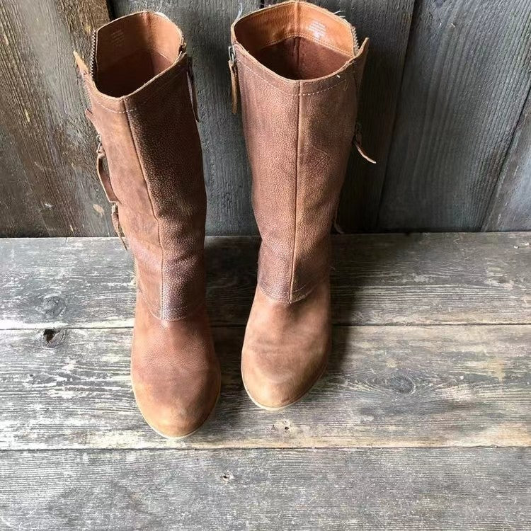 Almera - Timeless Leather Boots