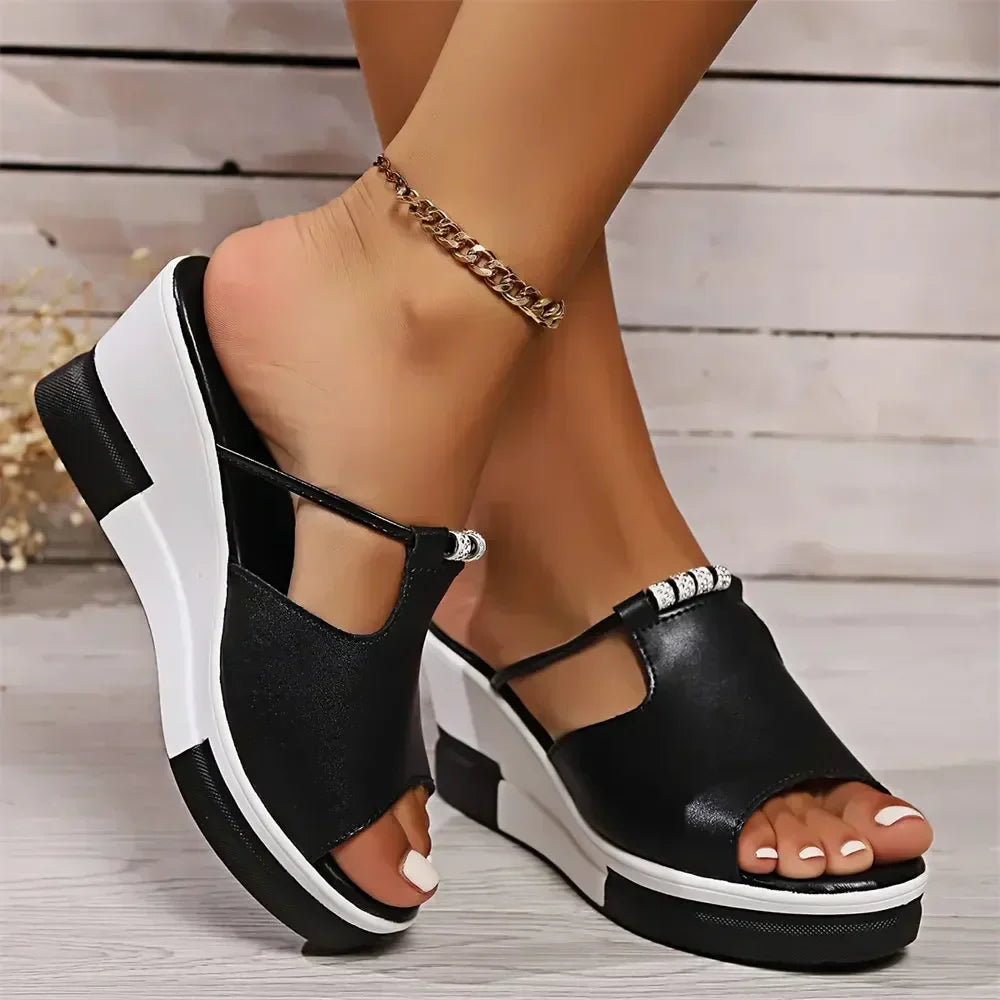 Belle | Women's Orthopedic Cushioned Wedge Sandals