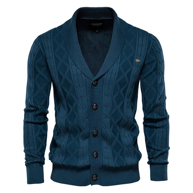Patrick – Men’s Button-Up Cardigan