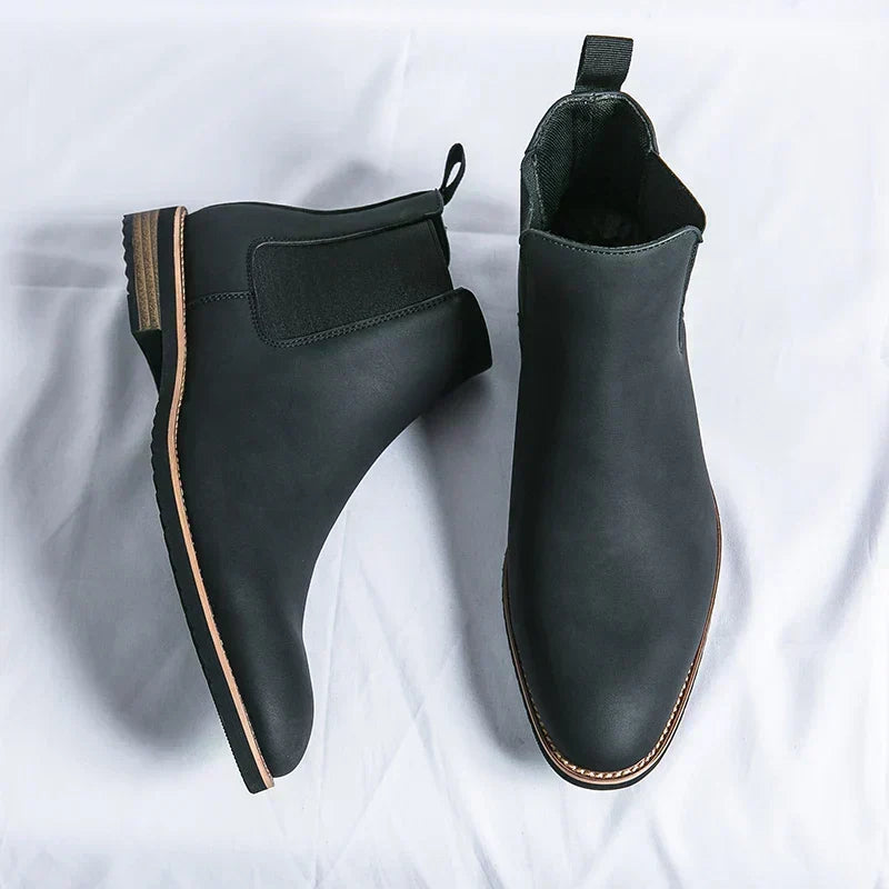 Cosmo - Chelsea Leather Boots
