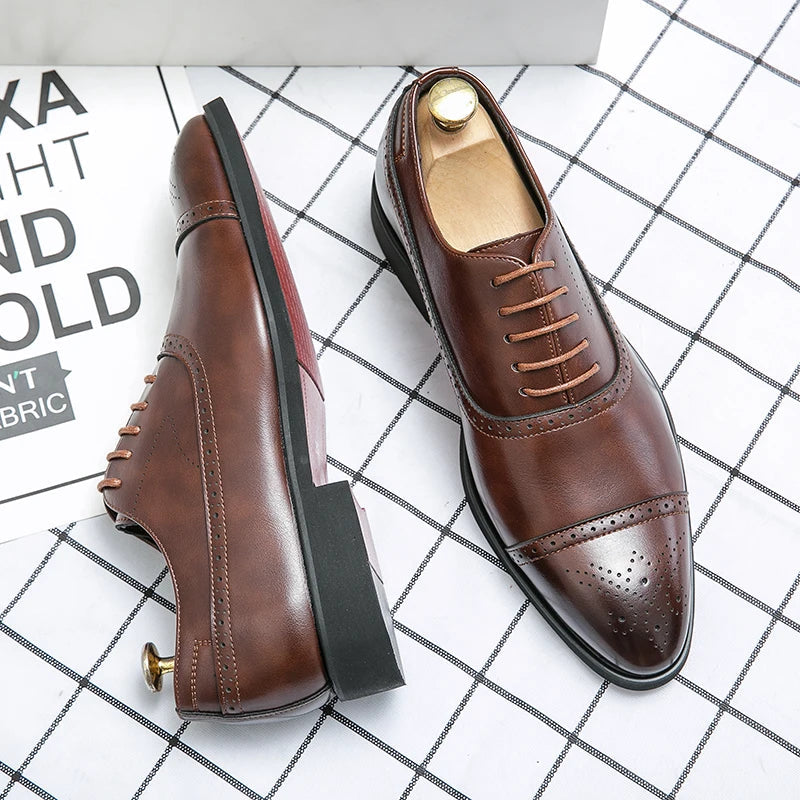 Chase - Oxford Royal Brogue Shoes