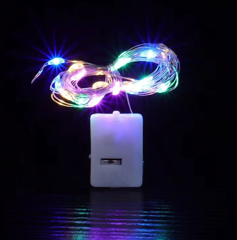 Battery-Powered Fairy Lights – Warm Glow String Lights for Christmas & Home Décor