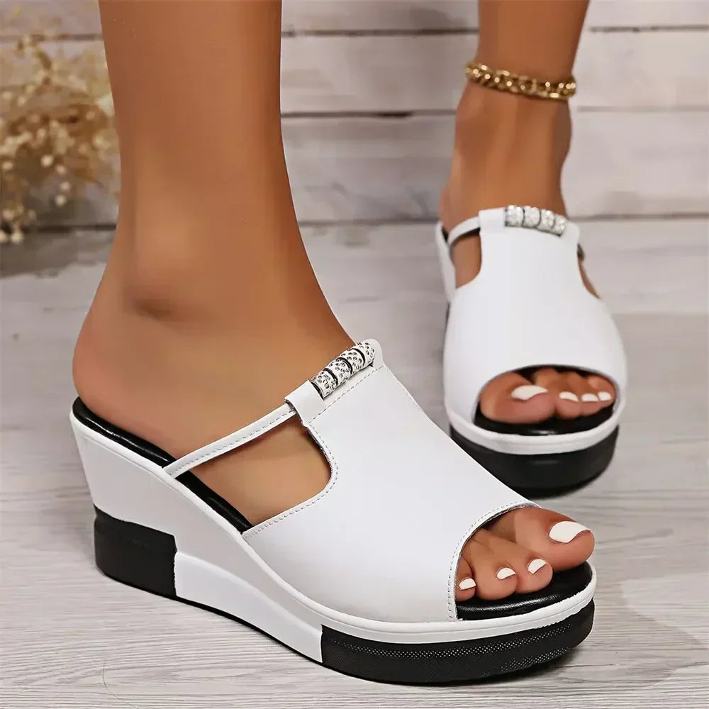 Belle | Women's Orthopedic Cushioned Wedge Sandals