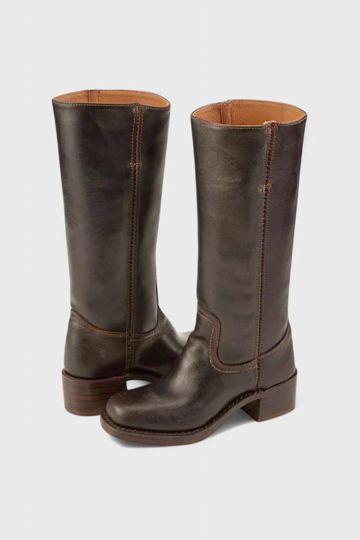 Selyn | Classic Knee-High Heeled Boots