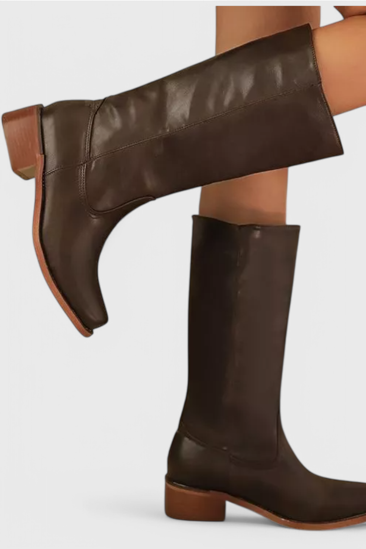 Selyn | Classic Knee-High Heeled Boots