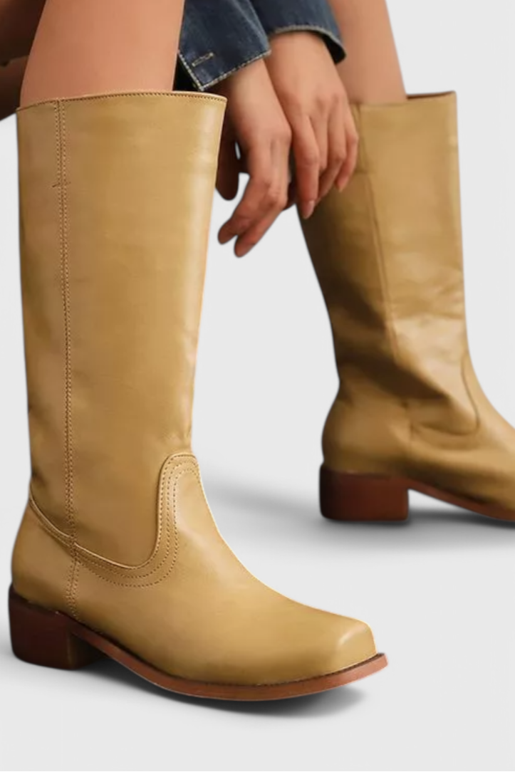 Selyn | Classic Knee-High Heeled Boots