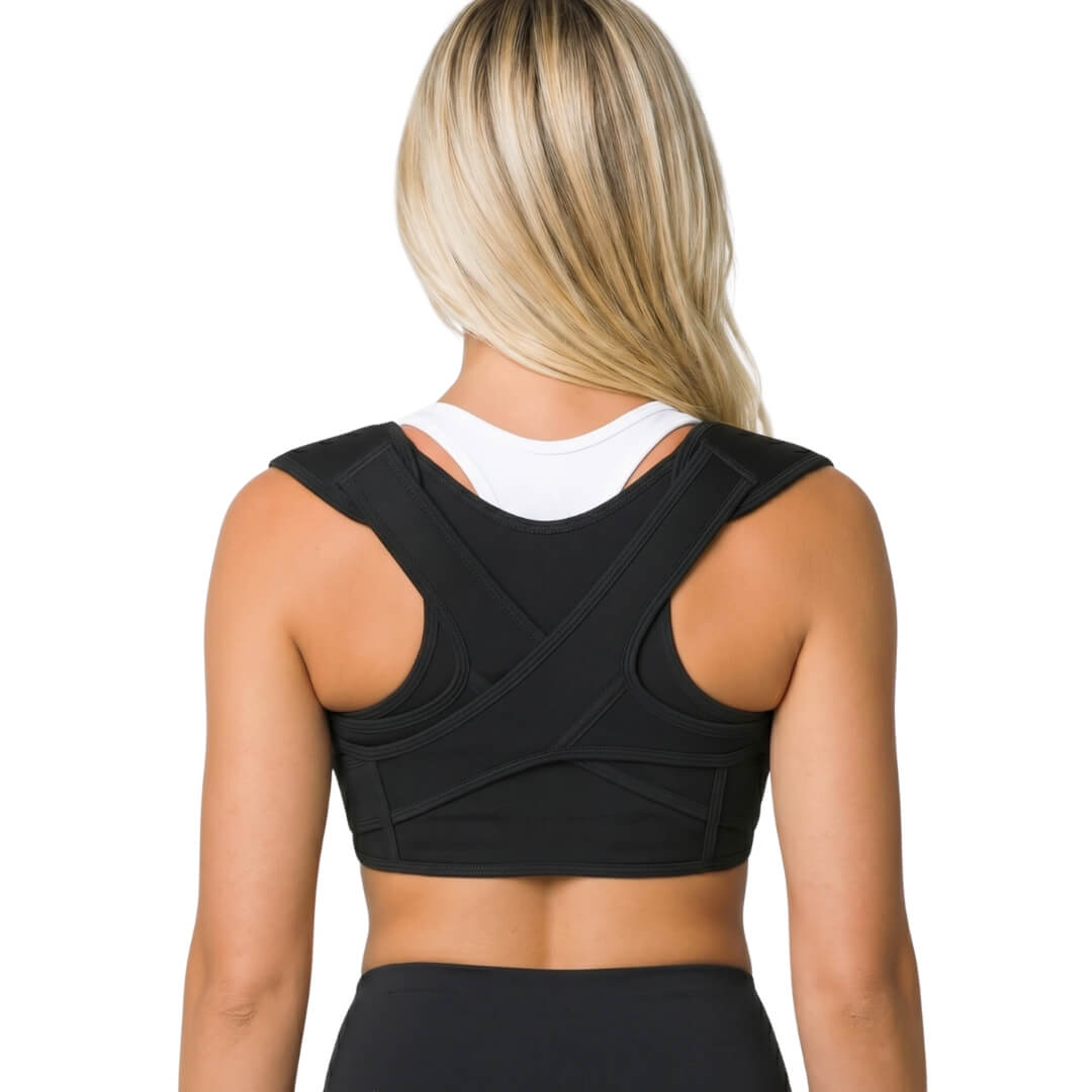Ergonomic Posture Support Brace - Breathable Back & Shoulder Support