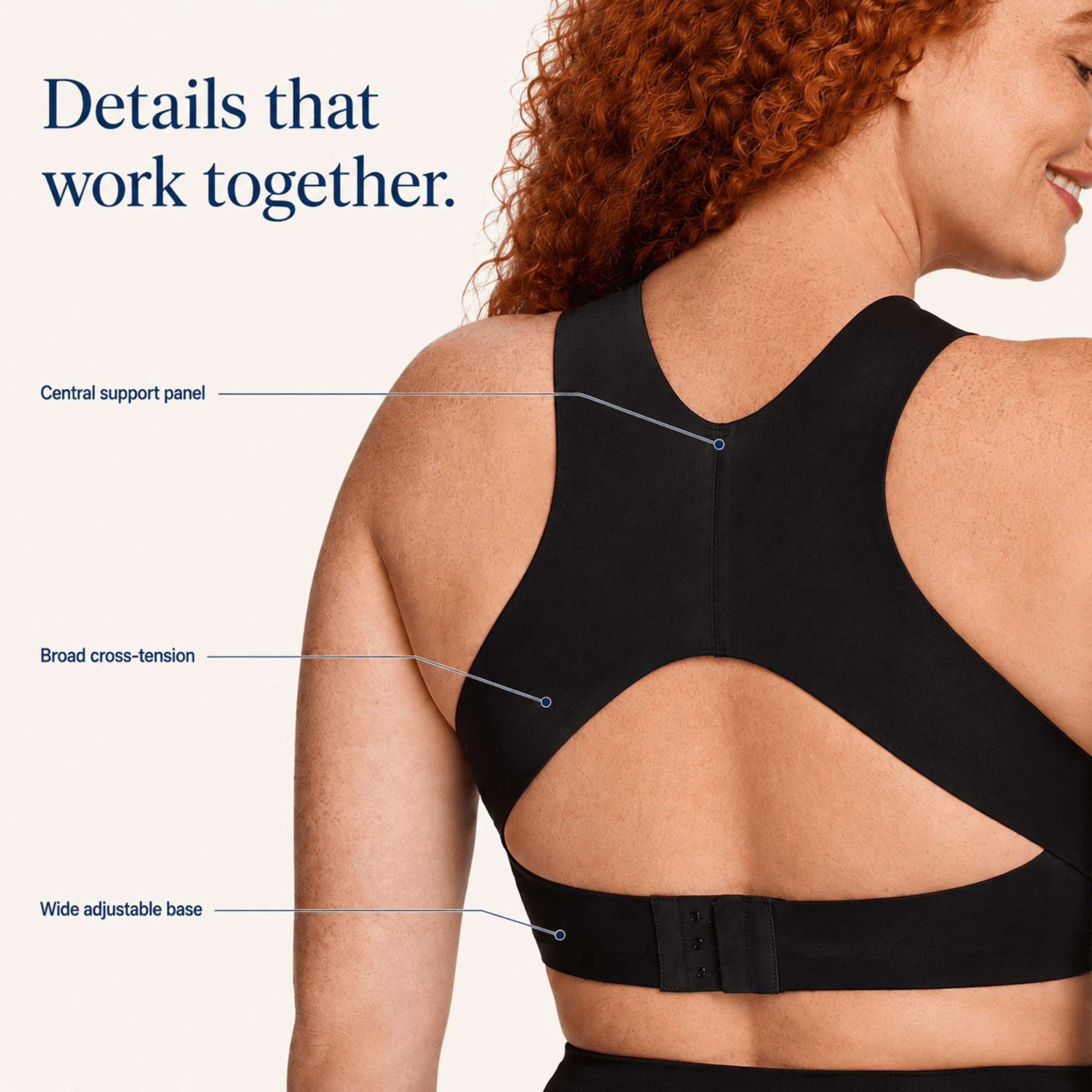 Selyn Front Closure Posture Corrector Bra