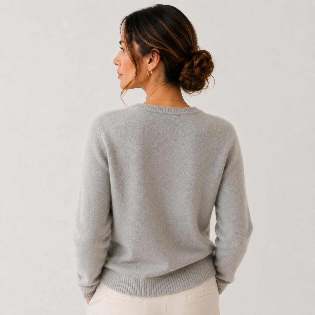 Women's Soft Knit Cardigan Classic Button Front Long Sleeve