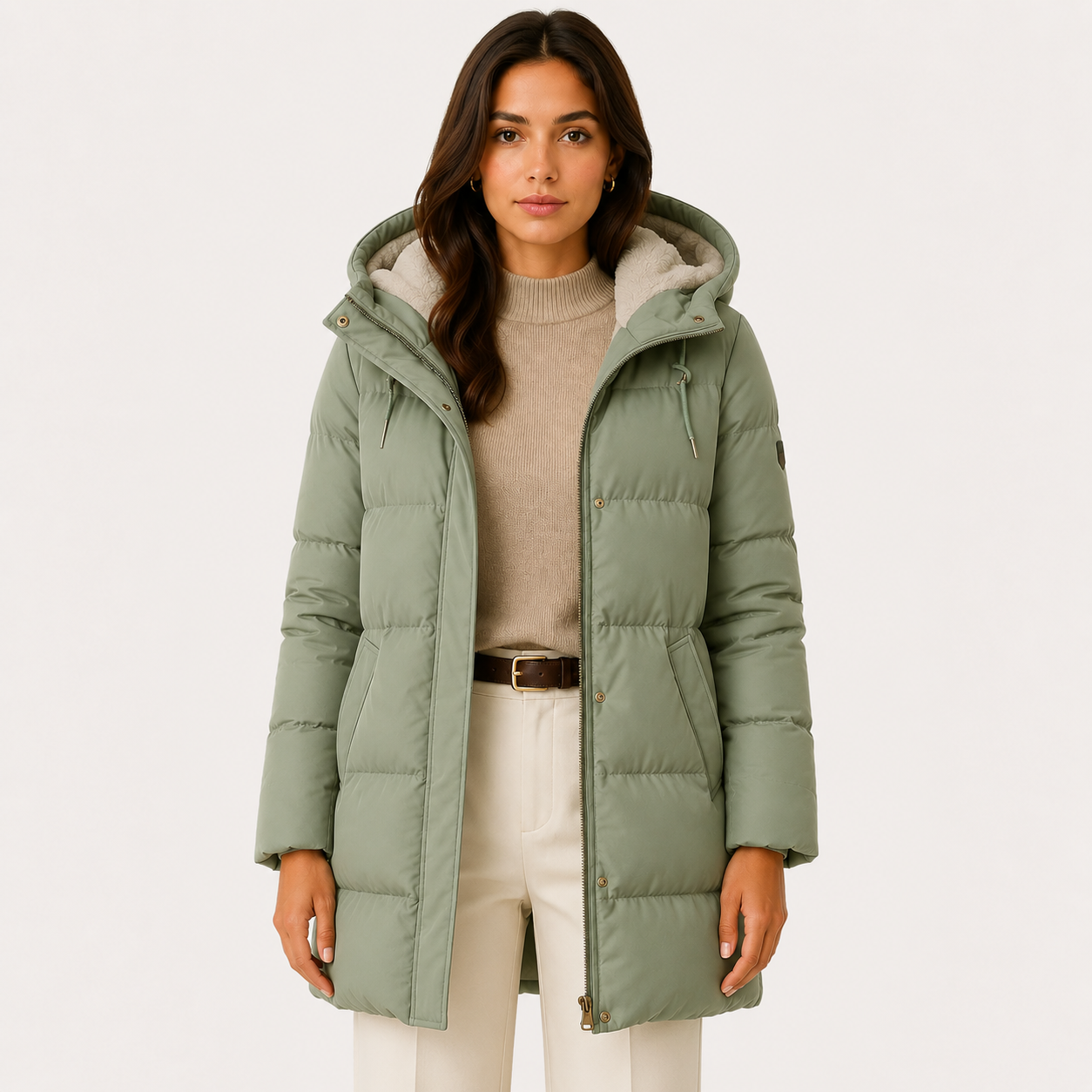 Women’s Puffer Coat Insulated Warm Lightweight Winter Outerwear
