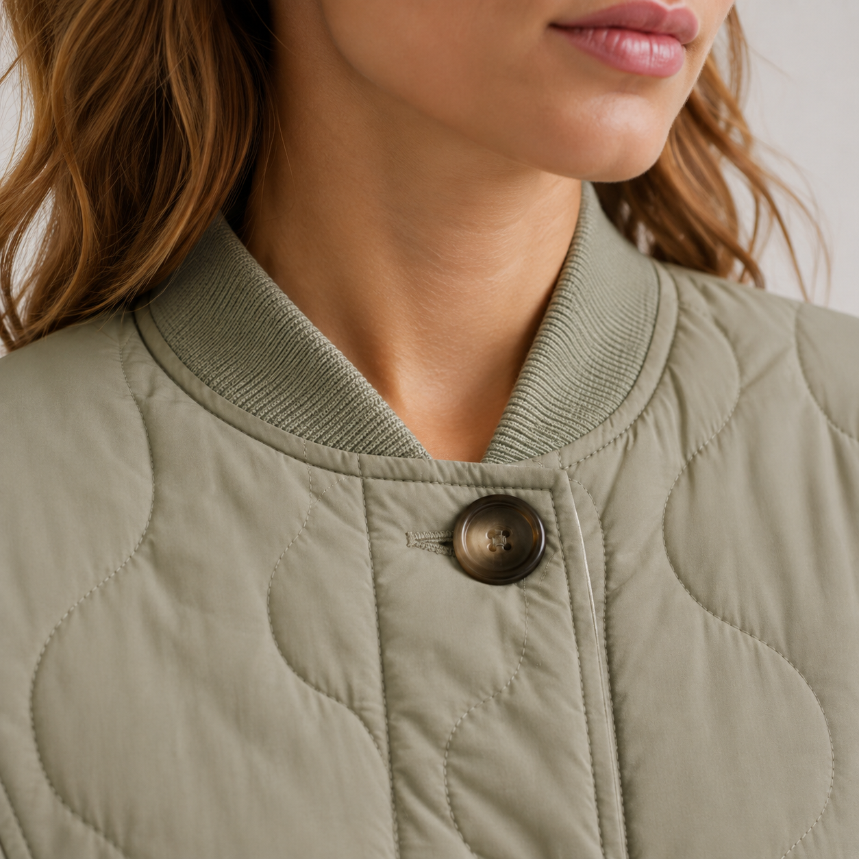 Women's Jacket Warm Loose Fit Long Sleeve Button Coat