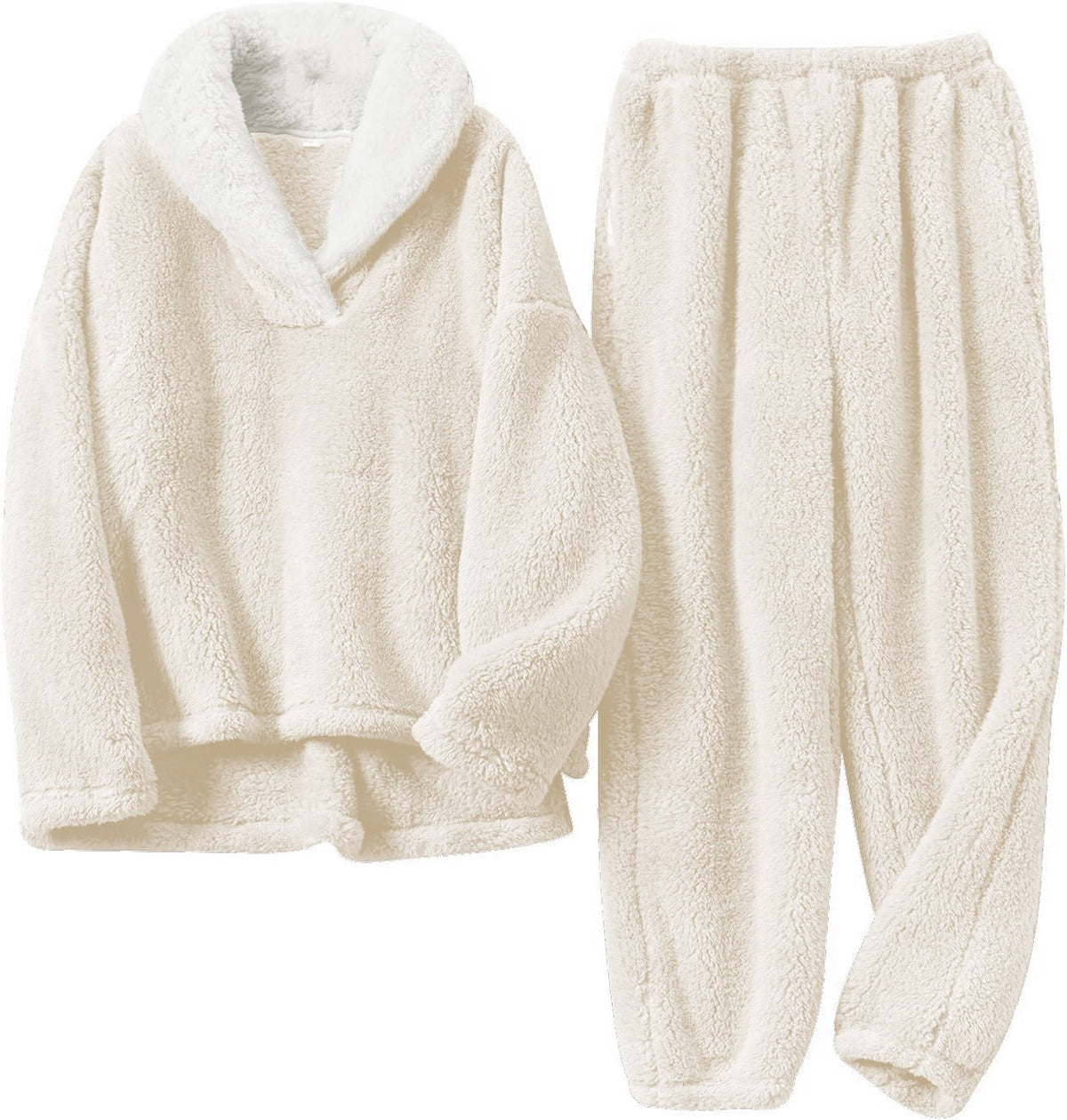 Aldara | Women's Fleece Loungewear Two-Piece Set
