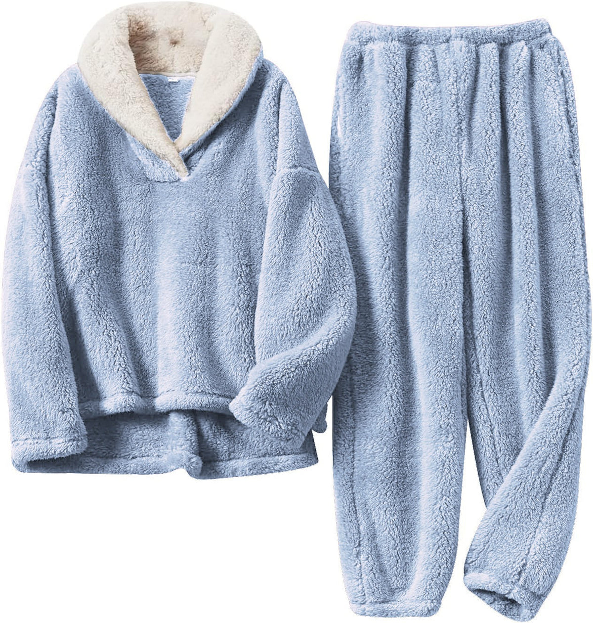 Aldara | Women's Fleece Loungewear Two-Piece Set