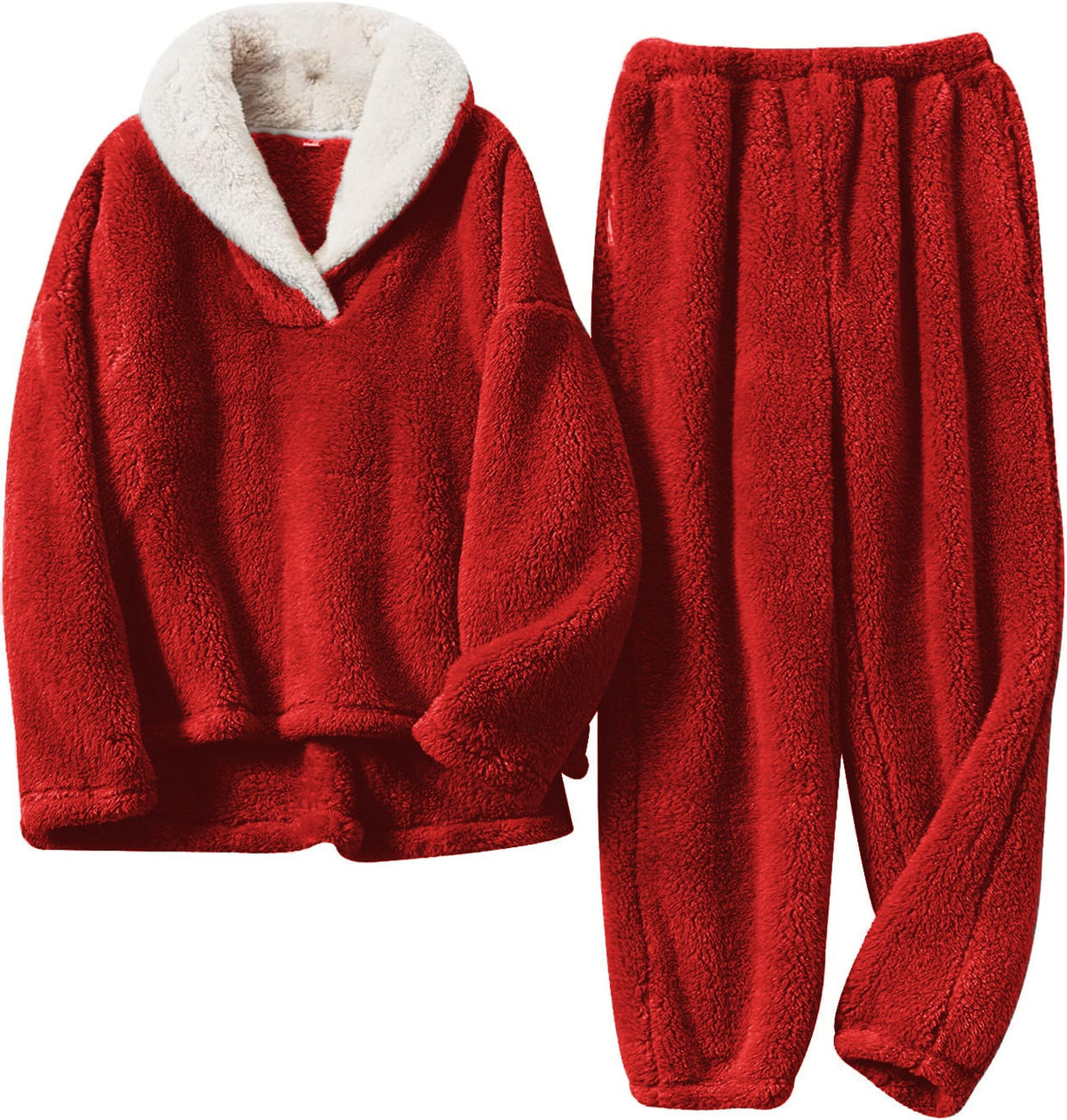 Aldara | Women's Fleece Loungewear Two-Piece Set